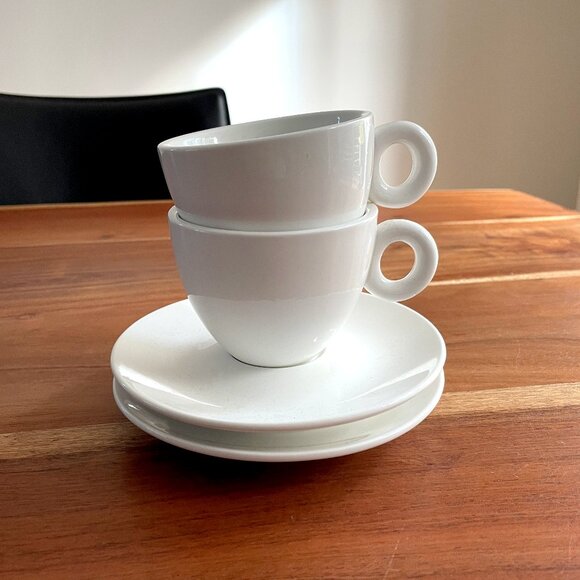 Tannex cappuccino cup 8oz with saucer - Picture 1 of 4